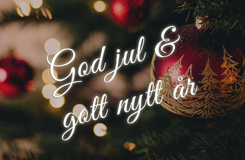 God Jul och ett Gott Nytt År!